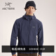 ARC'TERYX始祖鳥(niǎo) GAMMA MX HOODY 防風(fēng) 男子 軟殼夾克 BLACK SAPPHIRE II/藍黑色 M