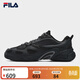 斐樂(lè ) 斐樂(lè )官方男鞋BLUR 2025復古運動(dòng)鞋2025冬季新款休閑鞋慢跑鞋 影黑灰/黑-DB 42