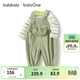 巴拉巴拉balaOne寶寶長(cháng)袖套裝背帶褲兩件套男童女童秋裝