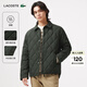 LACOSTE法國鱷魚(yú)男裝25秋冬新款襯衫領(lǐng)絎縫鵝絨羽絨服外套|BH2540 L7A/褐綠色 M /L 52