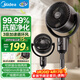 美的（Midea）空氣循環(huán)扇 電風(fēng)扇大風(fēng)量家用立式升級加高落地扇臥室宿舍輕音凈化抗菌桌面小型臺式風(fēng)扇 GAI24KL