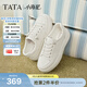 他她（TATA）小海星女鞋春季小白鞋子厚底增高板鞋百搭休閑鞋CLK01AM6 白色 36
