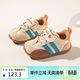 迷你巴拉（minibala）25年秋季新款男女童德訓鞋小童休閑運動(dòng)鞋防撞寶寶學(xué)步鞋