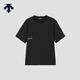 DESCENTE【吳磊同款】迪桑特ALLTERRAIN 81系列后背圖案印花寬松短袖T恤 BK-BK XL