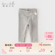 戴維貝拉女童打底褲春秋裝兒童洋氣褲子寶寶嬰兒休閑長(cháng)褲