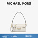 MICHAEL KORS 邁克高仕 MK Fleur 小號雙肩帶手提斜挎包 奶白色 289 小號