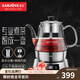 金灶（KAMJOVE）電茶壺電熱水壺養生壺燒水壺茶具蒸汽噴淋煮茶器煮茶壺雙內膽 E85 0.8L 銀色