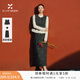 香影高知得體套裝女2026春季新款灰色馬甲半裙通勤一整套新年穿搭 深灰 套裝A86C054 M
