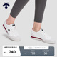 迪桑特（DESCENTE）【新色上市】男女CHRON TEMPO運動(dòng)休閑薄底帆布鞋 D6232LSN25-女子-WT-白色 36.5