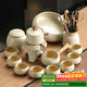 尚言坊汝窯功夫茶具整套高檔家用辦公會(huì )客懶人自動(dòng)泡茶神器茶壺茶杯套裝