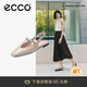 愛(ài)步（ECCO）芭蕾舞鞋女 26年春季新款輕奢羊皮通勤平底淺口單鞋 舞悅234353 暖米棕23435361510 37