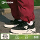 FILA FUSION 斐樂(lè )潮牌章昊同款女鞋滑板鞋2025年厚底帆布鞋女運動(dòng)鞋