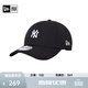 NEW ERA紐亦華MLB棒球帽NY LA軟頂彎檐鴨舌帽子休閑遮陽(yáng)920 70397463-黑色-NY 940 OSFM
