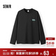 森馬（Semir）長(cháng)袖T恤男春季速干圖案圓領(lǐng)打底衫2026小寬松字母109126101102