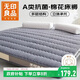 無(wú)印良品A類(lèi)立體棉花床褥 加厚床墊遮蓋物宿舍家用褥子折疊墊被1.5×2米床