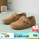 熱風(fēng)【商場(chǎng)同款】復古勃肯鞋女2026年春季新款兩穿休閑鞋一腳蹬女鞋 08杏色 37