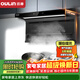 歐琳（OULIN）頂側雙吸油煙機家用21風(fēng)量一鍵自清洗揮手感應大吸力單油煙機F229