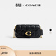蔻馳（COACH）女士絎縫細節TABBY 19號鏈帶斜挎包 B4/黑色