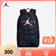 NIKE JORDAN 耐克AJ雙肩背包大容量帶筆記本保護套大學(xué)生書(shū)包 正黑色/喬丹紅 8/20【49*29*16cm 約22.7L】