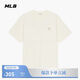 MLB短袖男女情侶純色簡(jiǎn)約休閑圓領(lǐng)T恤時(shí)尚新款3ATSB0253-50CRS-M