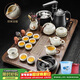 原和功夫茶具套裝家用整套自動(dòng)燒水一體茶盤(pán)茶杯茶壺辦公會(huì )客現代茶臺