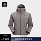 KAILAS凱樂(lè )石雷鳥(niǎo)LT防風(fēng)外套男GTX 2L輕量透氣登山連帽軟殼衣春秋 石蓮灰KG2519108 2XL