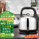 格來(lái)德（Grelide）燒水壺5L大容量電熱水壺加厚304不銹鋼熱水壺家用2000W大功率開(kāi)水壺燒水器宿舍辦公室茶壺 5001S