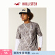 HOLLISTER美式25夏重磅基礎款棉質(zhì)短袖T恤男裝324-5334 橄欖綠 L (180/108A)