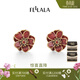 翡拉拉（fellala）「木棉花」耳釘紅色設計感耳環(huán)手繪琺瑯輕奢高級感耳飾生日禮物 商場(chǎng)同款