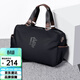 高爾夫（GOLF）旅行包男士手提包大容量防潑水干濕分離健身包出差行李包旅游包 黑色