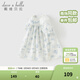 戴維貝拉（DAVE＆BELLA）兒童連衣裙童裝新款甜美女童碎花公主裙純棉女寶寶夏裝裙子 白底印花【現貨】 100 cm（建議身高90-100cm）