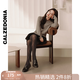 Calzedonia【周雨彤同款】卡澤意襪秋冬女士保暖鏤空菱格連褲襪MODC2130 4702-黑色 1雙 M /L