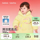 巴拉巴拉童裝兒童紅色羽絨服女童新款寶寶連帽外套國風(fēng)拜年服保暖加厚