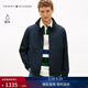 Tommy Hilfiger【戶(hù)外防水】26春夏新款男女休閑運動(dòng)輕薄立領(lǐng)徒步夾克外套 藏青色DW5 L （推薦：150-165斤）