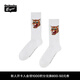 Onitsuka Tiger鬼塚虎百搭休閑男女同款襪子3183A947 白色 M