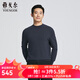 雅戈爾（YOUNGOR）毛衫男士秋冬青年男毛衫羊毛混紡羊毛衫商場(chǎng)同款 灰藍YYHM615205HYA XL 110cm