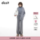 DZZIT地素針織衫冬季極簡(jiǎn)高級灰調松弛感格蕾美學(xué)上衣女 中灰色 S