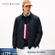 Tommy Hilfiger【防水】秋冬男美式潮流菱格燈芯絨襯衫領(lǐng)輕薄棉服夾克外套