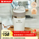 STANLEY保溫杯咖啡杯水杯不銹鋼杯子時(shí)尚戶(hù)外便攜保溫保冷男士女士禮物 【小杯容量】霜白- 236ml