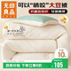 無(wú)印良品泡泡紗10%大豆纖維被子 春秋被褥雙人四季被芯5斤 200*230cm