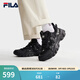 斐樂(lè )（FILA）休閑鞋貓爪鞋5代運動(dòng)鞋春季新款男鞋老爹鞋 黑-BK 42