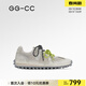 GG-CC【靈翼幻鏡】春季新款潮流做舊賽車(chē)德訓鞋內增高休閑鞋女G26U3412 米白色 37