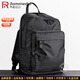 羅梅達爾（Rommedal）雙肩包男尼絨布商務(wù)休閑男大容量旅行包輕便電腦包背包男士單肩包 黑色【京倉速發(fā)】高43*寬30*厚18cm