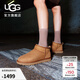 UGG秋季女士休閑舒適平底純色圓頭時(shí)尚經(jīng)典短筒靴雪地靴 1116109 CHE | 栗色 36 鞋款偏小，建議拍大一碼