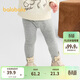 巴拉巴拉童裝女童褲子寶寶長(cháng)褲打底褲2025秋裝彈力舒適時(shí)尚萌209325123001