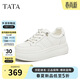 他她（TATA）2026春商場(chǎng)同款時(shí)尚休閑百搭板鞋鞋 白色 37