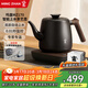 鳴盞全自動(dòng)底部上水智能電熱水壺茶臺電水壺泡茶燒水壺專(zhuān)茶專(zhuān)溫辦公家用煮水壺恒溫電茶爐MZ170 1L /MZ170黑