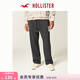 HOLLISTER【經(jīng)典LOGO】美式25秋冬毛圈布運動(dòng)衛褲男裝334-5170 黑色 L (180/86A)