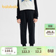 巴拉巴拉兒童長(cháng)褲男女童2025冬裝加絨束腳褲保暖【商場(chǎng)同款】202425108201