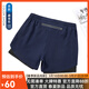 COZOK專(zhuān)業(yè)跑步短褲男假兩件輕薄速干透氣反光運動(dòng)褲健身田徑訓練馬拉松 藏青色-四個(gè)口袋(內襯可放手機) L